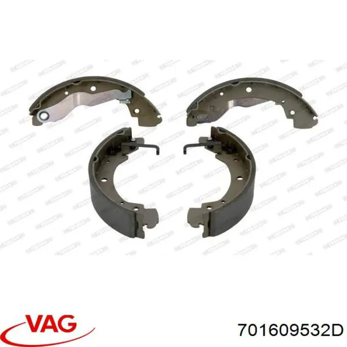 Comprar 701609532D VAG Zapatas de freno