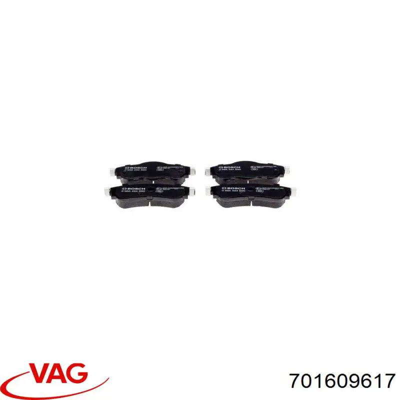 Comprar 701609617 VAG Tambor de freno trasero