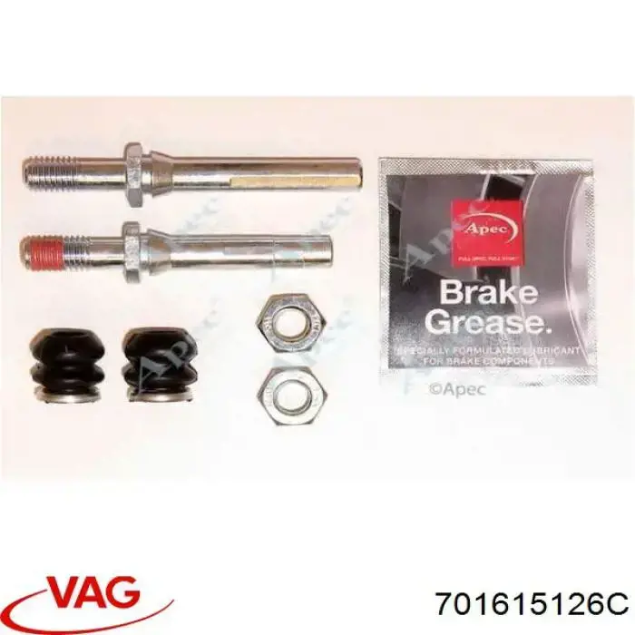 Soporte de la pinza de freno delantera VAG 701615126C precio, desde 350,80 EUR
