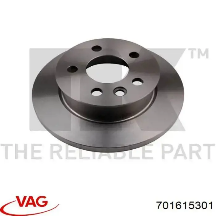 Comprar 701615301 VAG Freno de disco delantero