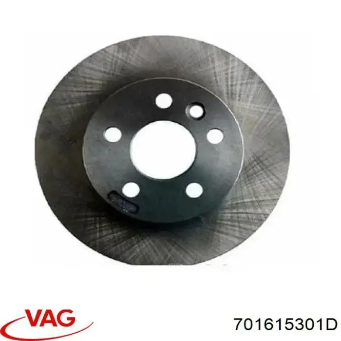 Disco de freno 701615301D VAG