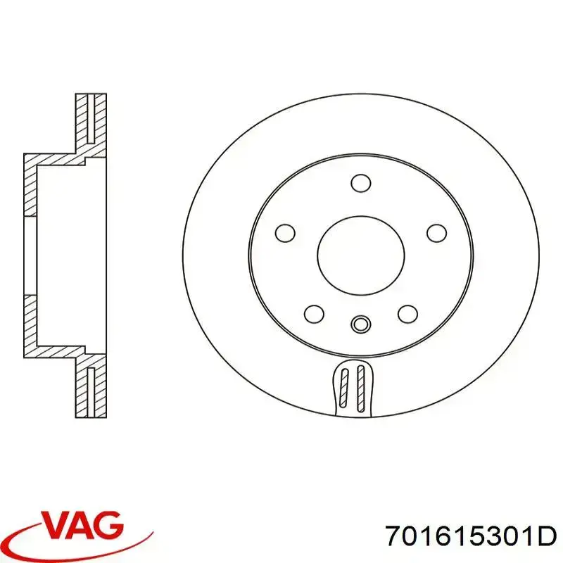 701615301D VAG Discos