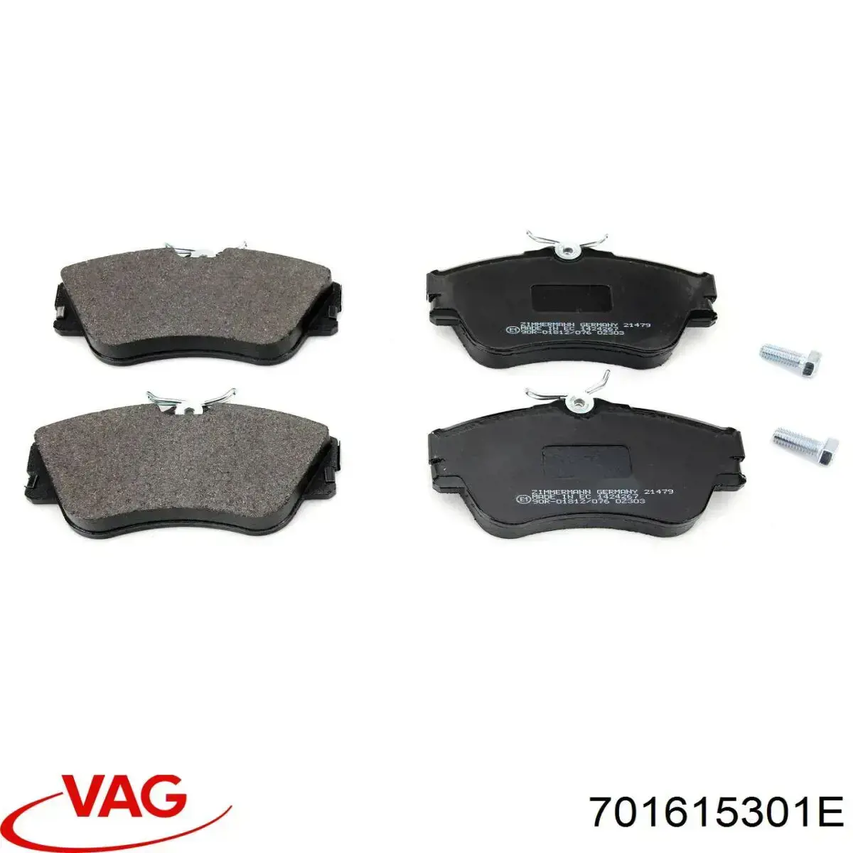 Frenos delanteros VAG 701615301E precio, desde 40,90 EUR