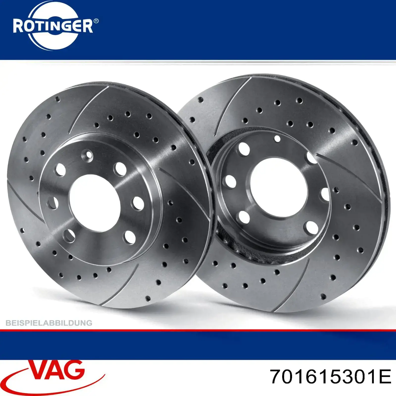 Comprar 701615301E VAG Freno de disco delantero
