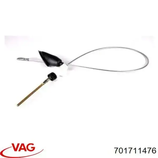 701711476 VAG cable de freno de mano delantero