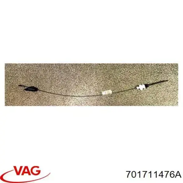 Cable de freno de estacionamiento delantero 701711476A VAG