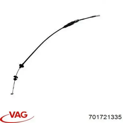 Cable de embrague 701721335 VAG