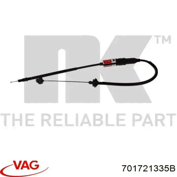 Cable de embrague VAG 701721335B precio, desde 19,60 EUR