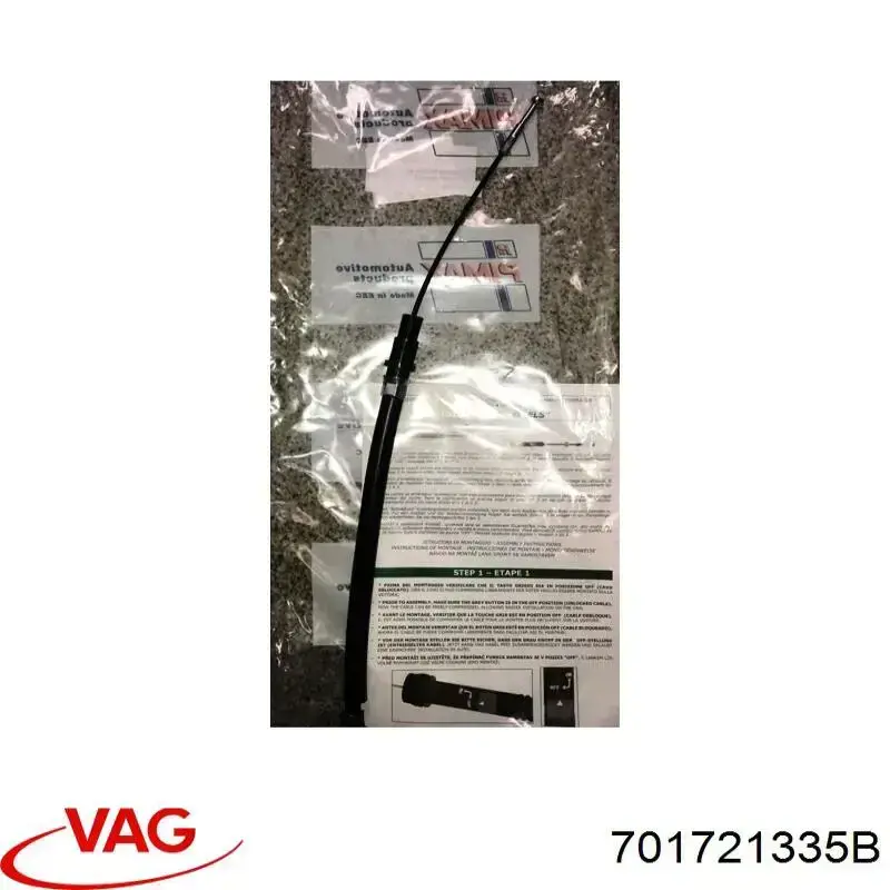 Cable de embrague VAG 701721335B precio, desde 19,60 EUR