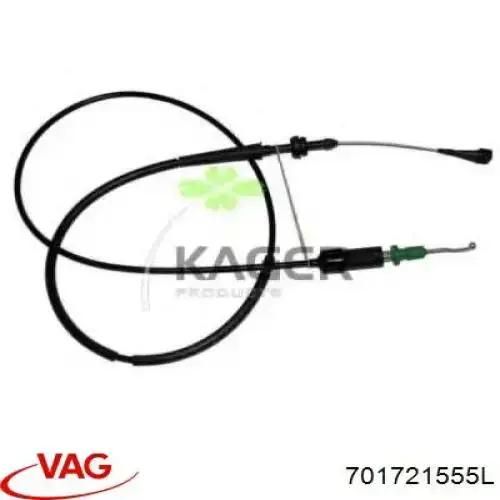 701721555L VAG cable del acelerador