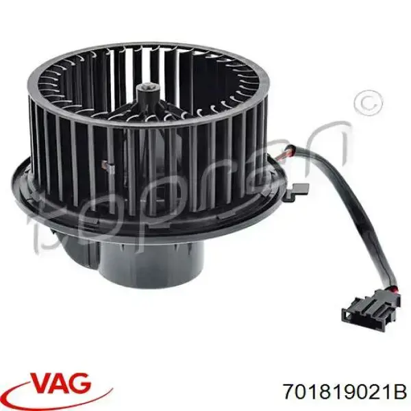 701819021B VAG motor eléctrico, ventilador habitáculo