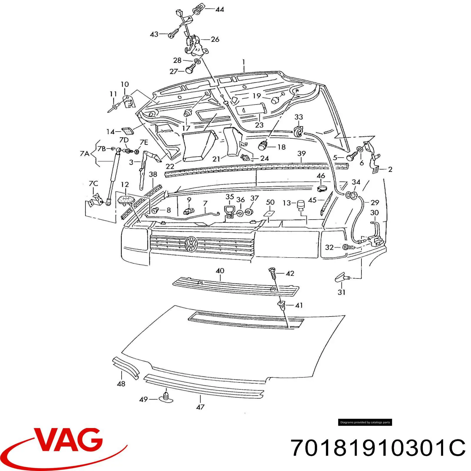  VAG 70181910301C precio, desde 44,29 EUR