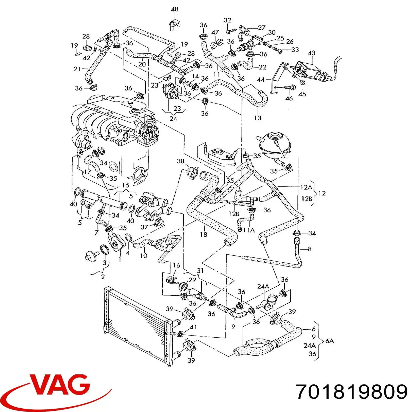 Válvula de calefacción VAG 701819809 precio, desde 143,18 EUR