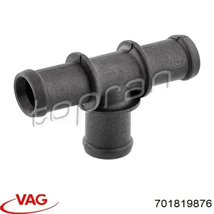 Comprar 115872 Hans Pries (Topran) Brida del sistema de refrigeración (triple unión)