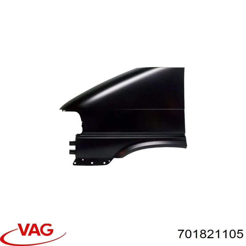 701821105 VAG guardabarros delantero izquierdo