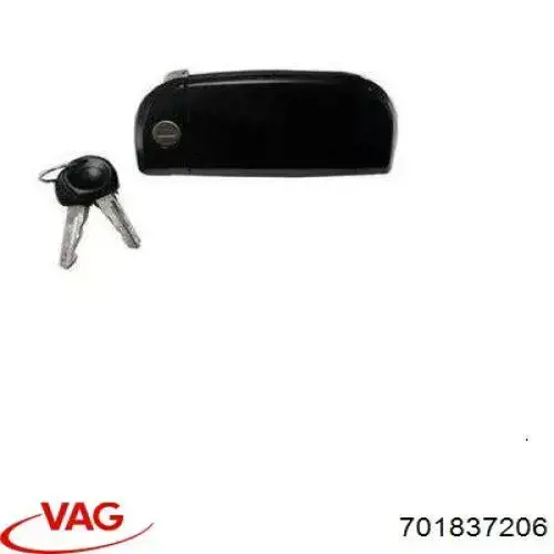Manija exterior derecha de puerta delantera VAG 701837206 precio, desde 26,84 EUR