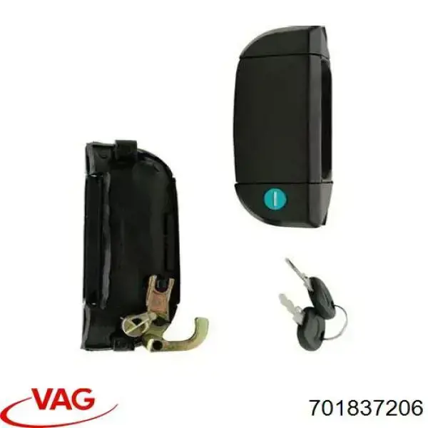 Comprar 701837206 VAG Manija exterior derecha de puerta delantera