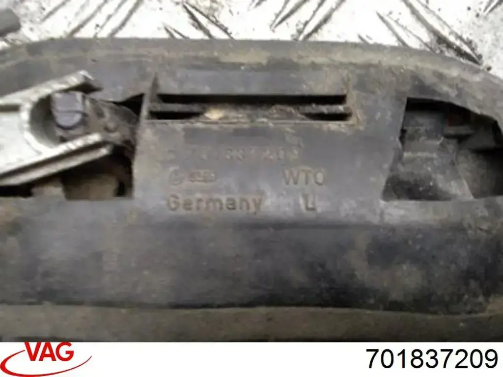 Comprar 701837209 VAG Manija exterior izquierda de puerta delantera