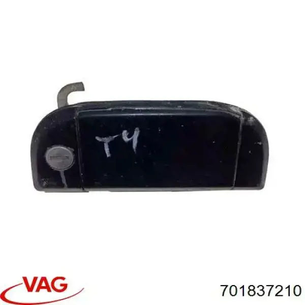 Comprar 701837210 VAG Manija exterior derecha delantera/trasera de puerta