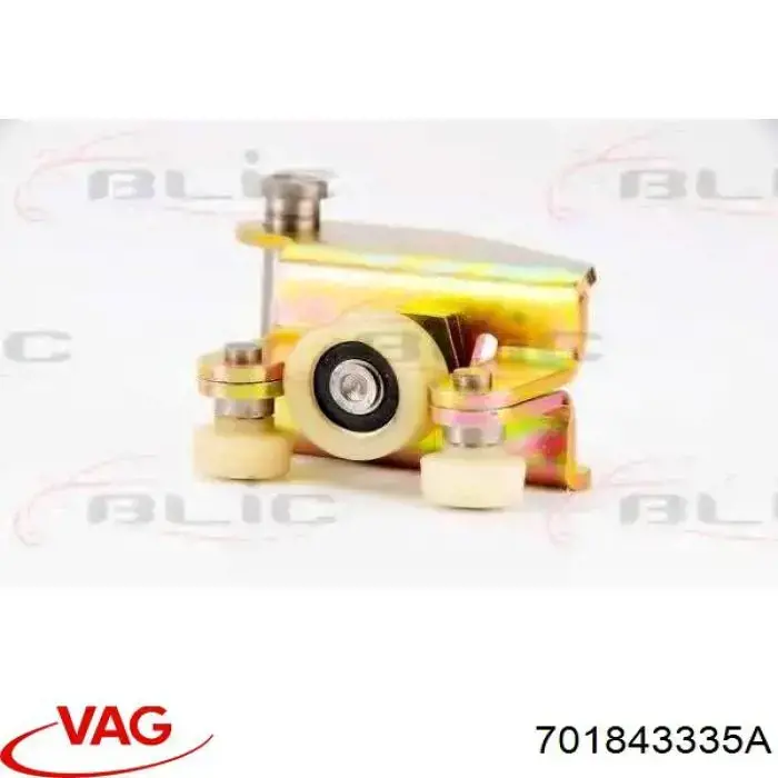 701843335A VAG Rodillo central izquierdo de puerta corrediza