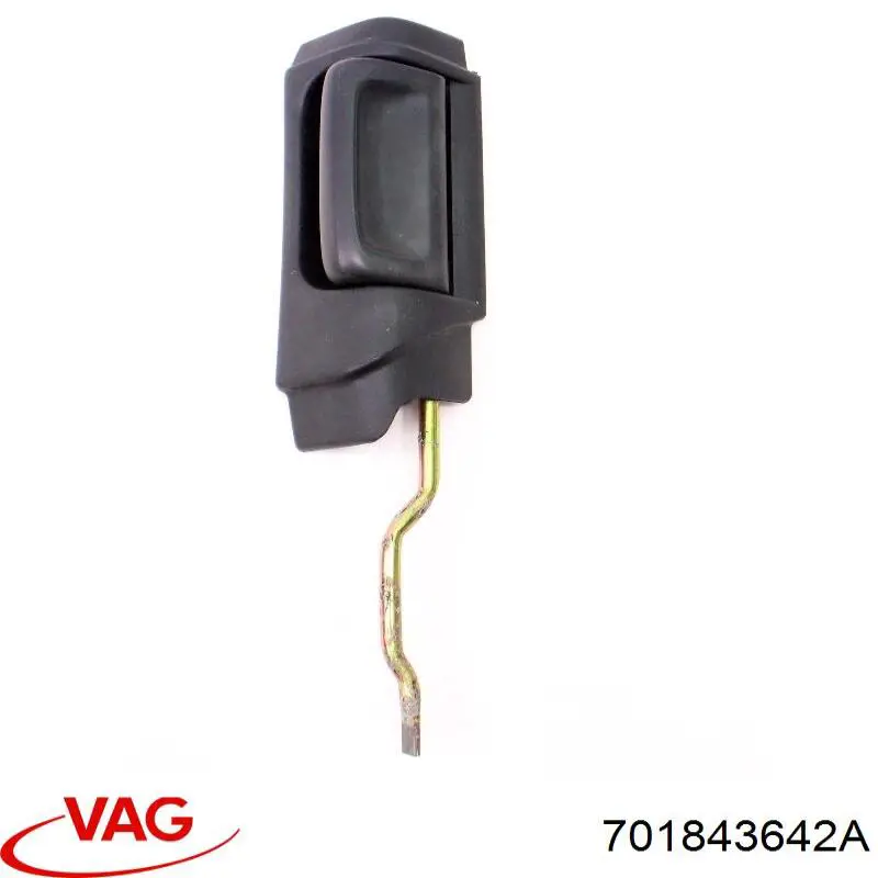 Manija interior de puerta delantera derecha VAG 721843642 precio, desde 31,94 EUR