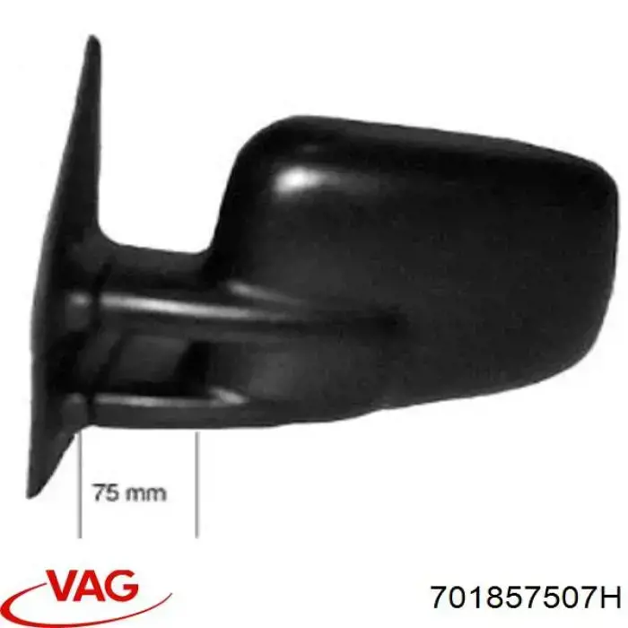 701857507H VAG Espejo retrovisor izquierdo
