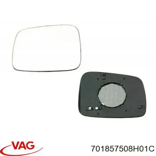 Espejo de retrovisor derecho 701857508H01C VAG