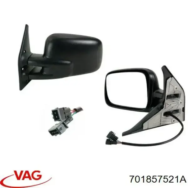 Comprar 701857521A VAG Cristal de espejo retrovisor exterior izquierdo