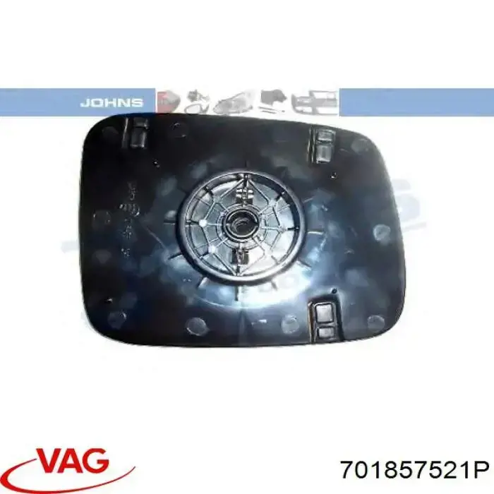 701857521P VAG cristal de espejo retrovisor exterior izquierdo