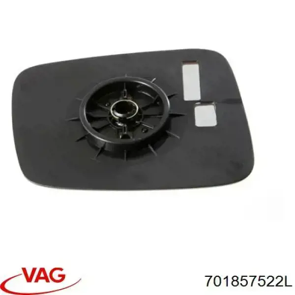 Cristal de retrovisor exterior derecho VAG 701857522L