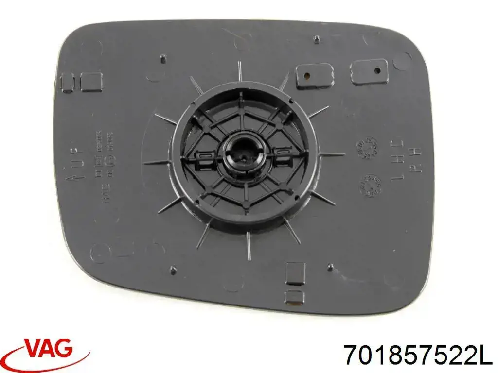 701857522L VAG Cristal de espejo retrovisor derecho