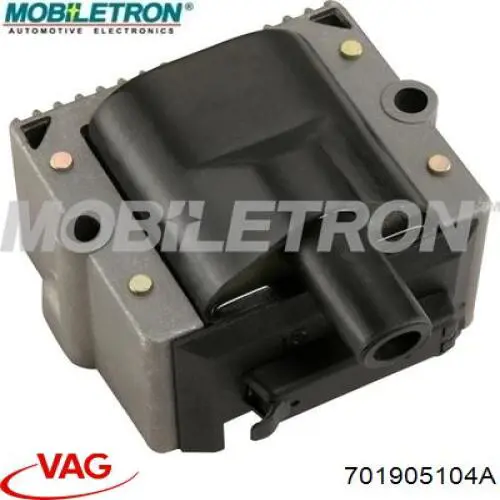 Bobina de chispa VAG 701905104A precio, desde 42,43 EUR