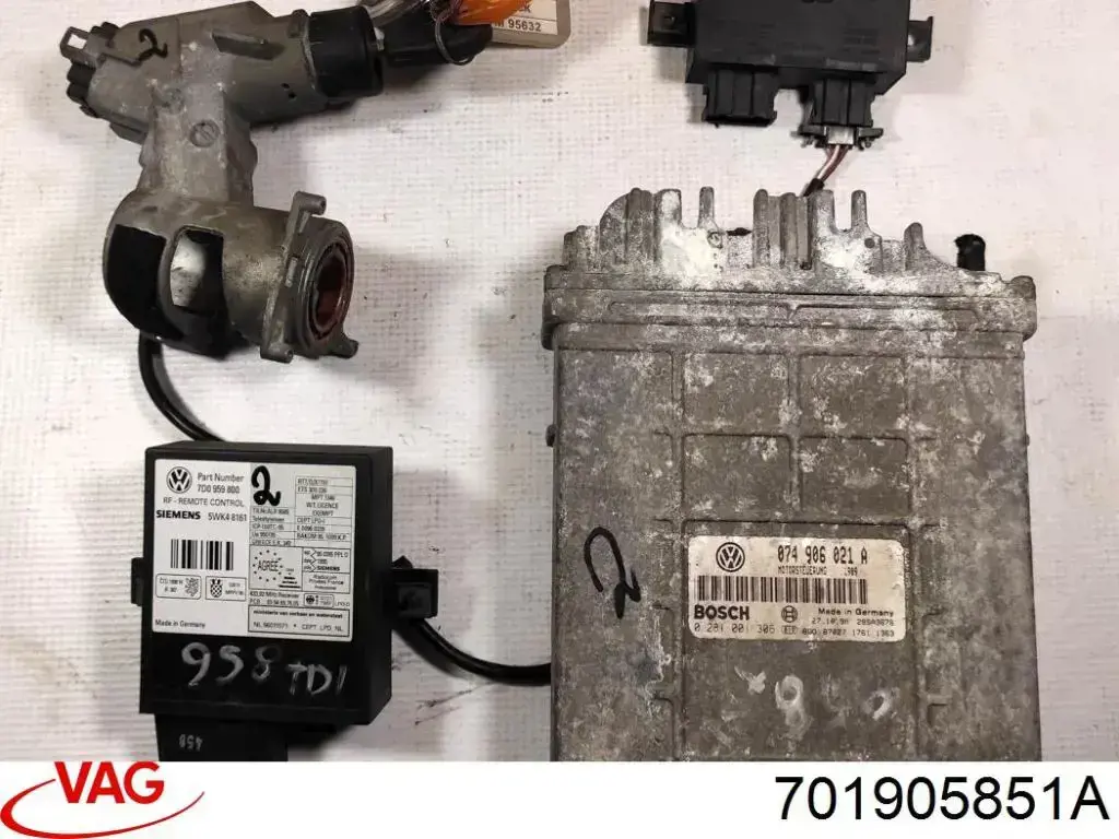 Bombín de arranque 701905851A VAG