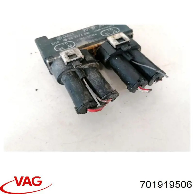 Regulador de velocidad del ventilador de refrigeración (unidad de control) 701919506 VAG