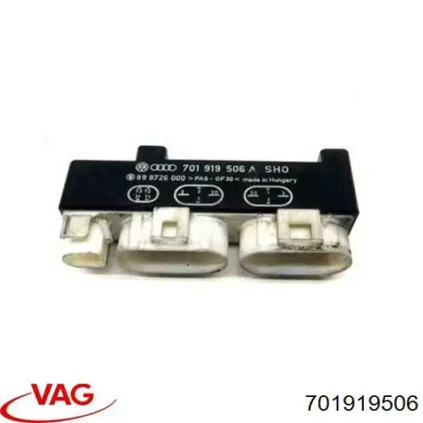 Comprar 701919506 VAG Regulador de velocidad del ventilador de refrigeración (unidad de control)