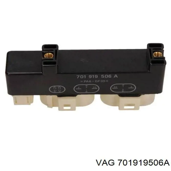 Comprar 701919506A VAG Regulador de velocidad del ventilador de refrigeración (unidad de control)