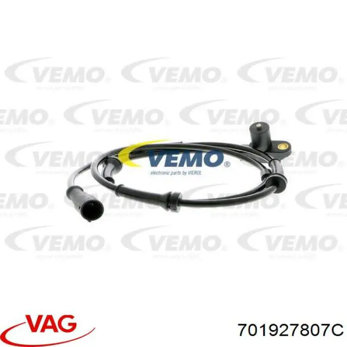 Sensor revoluciones de la rueda, trasero VAG 701927807C precio, desde 29,49 EUR