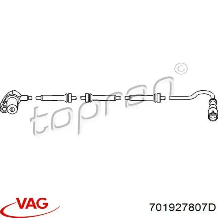Sensor de freno, trasero derecho VAG 701927807D precio, desde 26,15 EUR