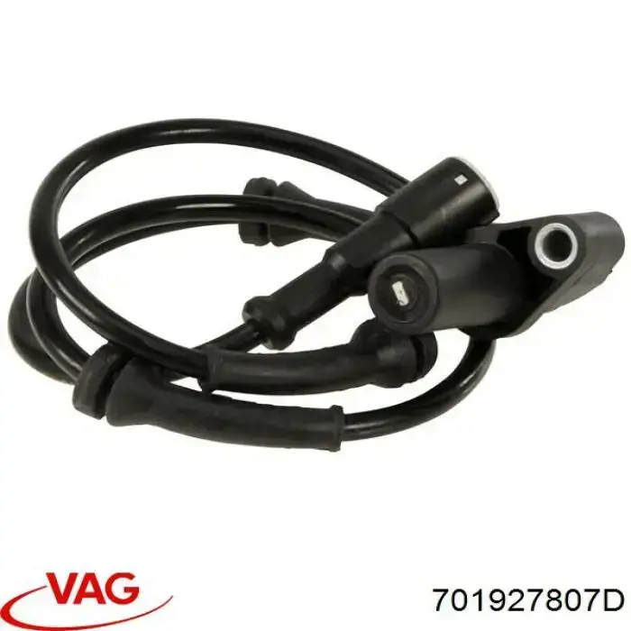 Sensor ABS trasero derecho 701927807D VAG