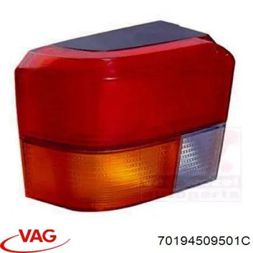 Comprar 70194509501C VAG Piloto trasero izquierdo