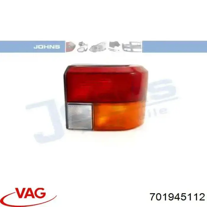 Comprar 701945112 VAG Piloto trasero derecho