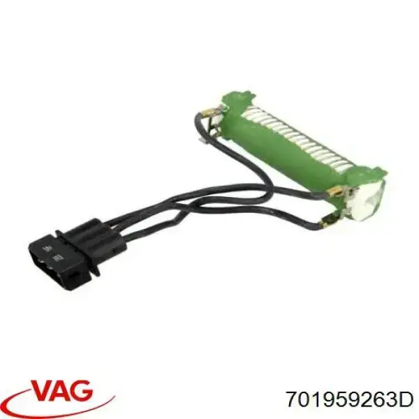 Resistencia del motor del ventilador del aire acondicionado Hans Pries (Topran) 115557