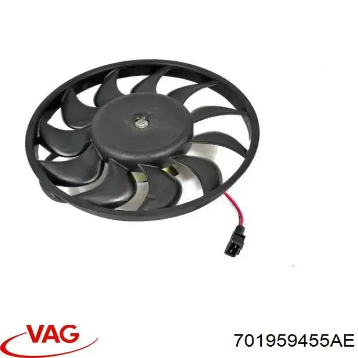 701959455AE VAG rodete ventilador, refrigeración de motor