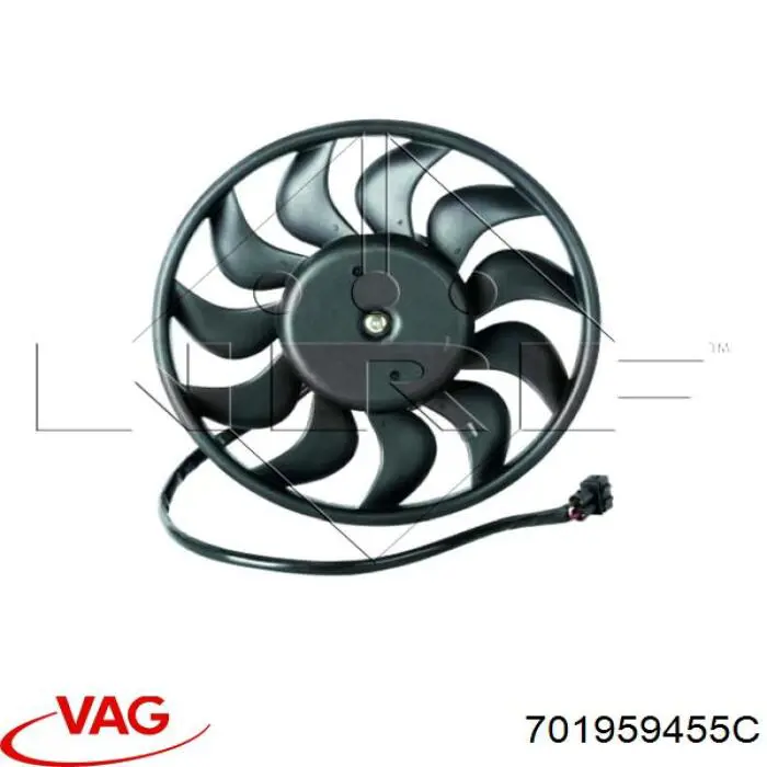 701959455C VAG rodete ventilador, refrigeración de motor