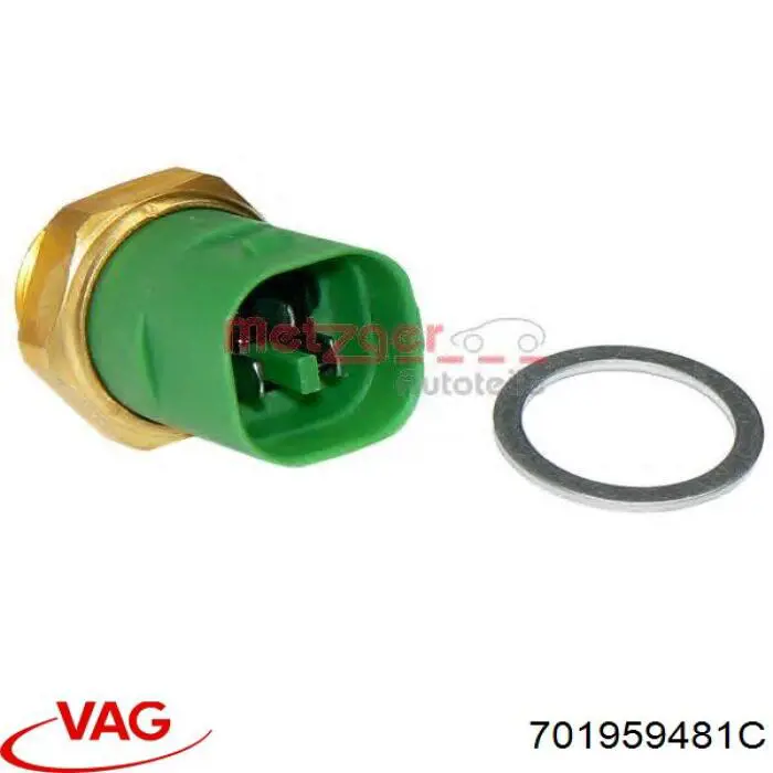 701959481C VAG sensor, temperatura del refrigerante (encendido el ventilador del radiador)