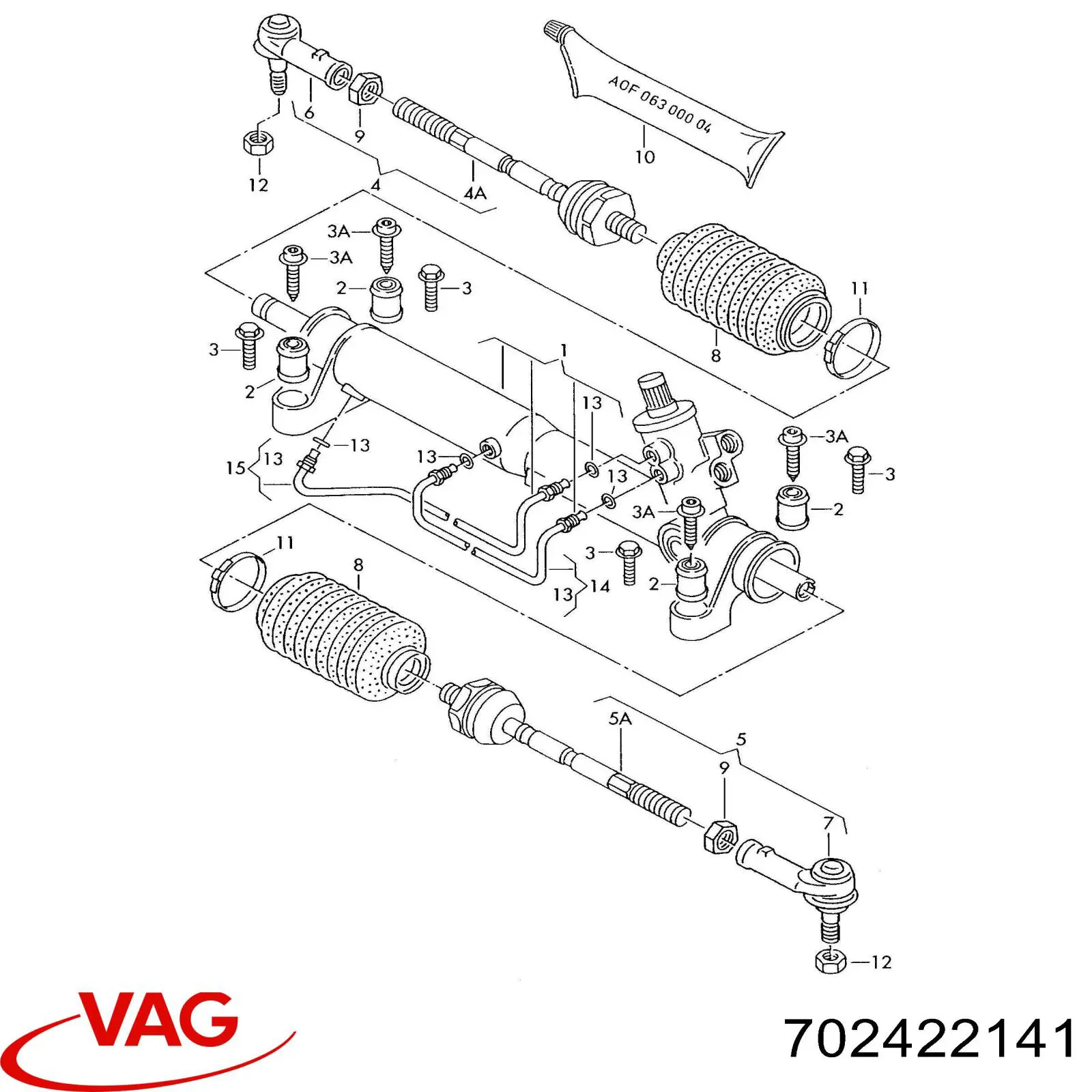  VAG 702422141 precio, desde  