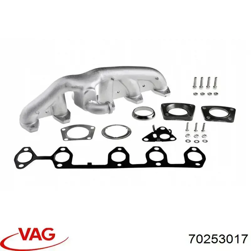 Colector de escape, sistema de escape VAG 70253017 precio, desde 145,44 EUR