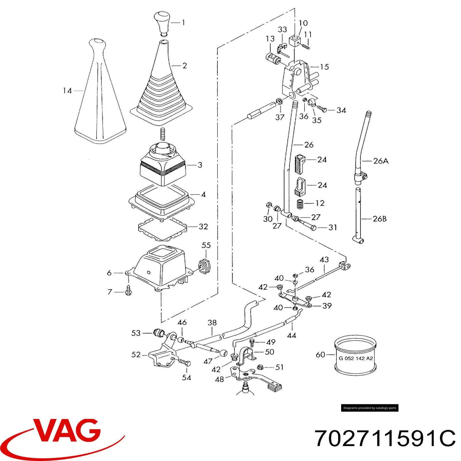  VAG 702711591C precio, desde 74,49 EUR
