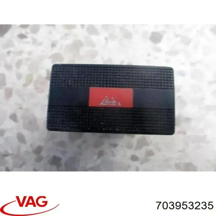 Comprar 703953235 VAG Boton de luz de emergencía