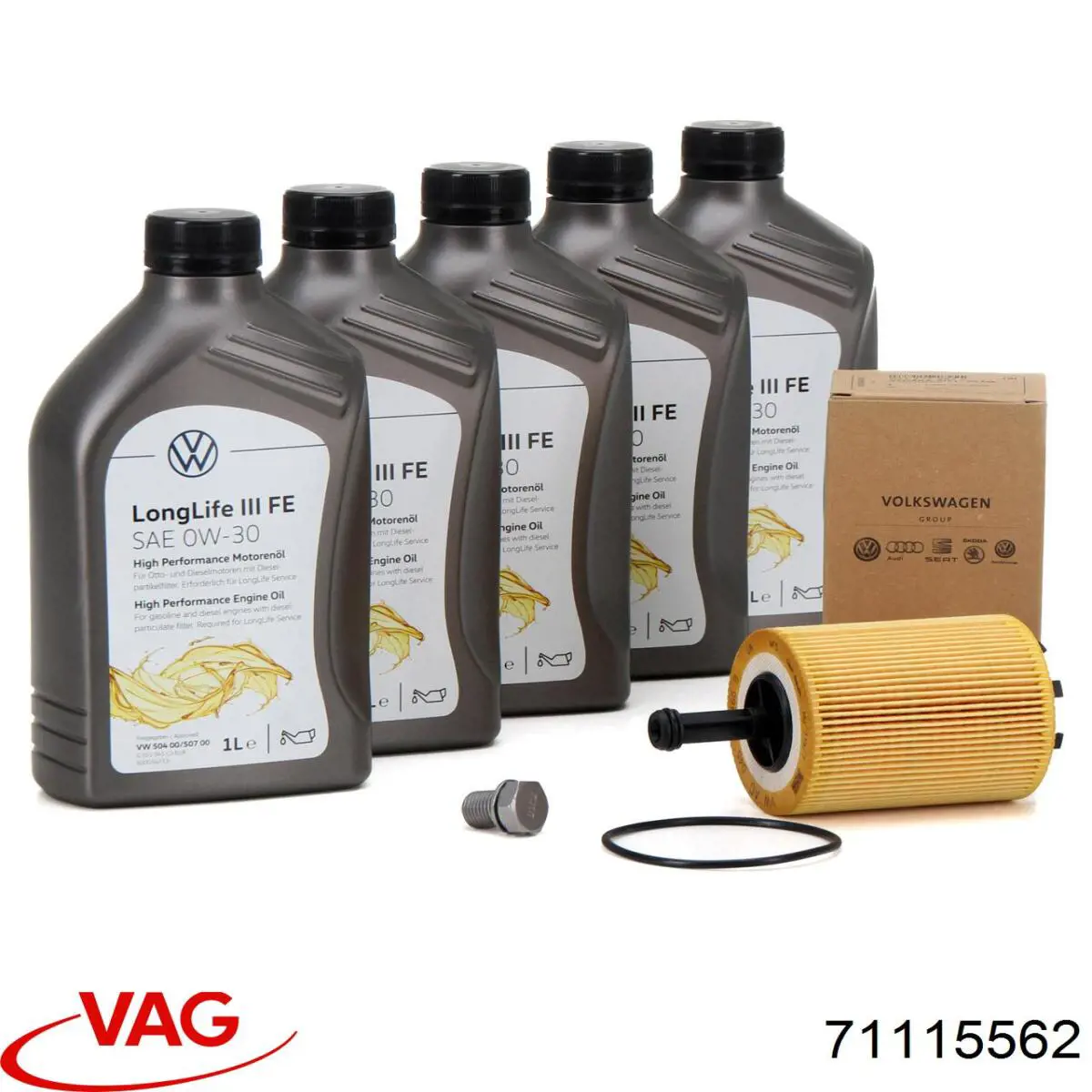 71115562 VAG filtro de aceite